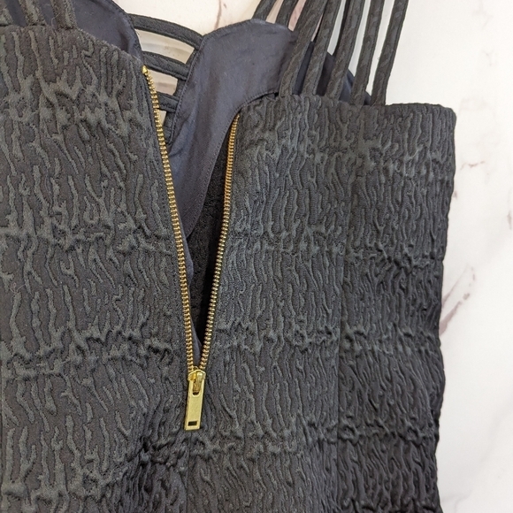 & Other Stories Dress Women 8 Medium Black Mini Sweetheart Cupcake Strap8 - Picture 13 of 13